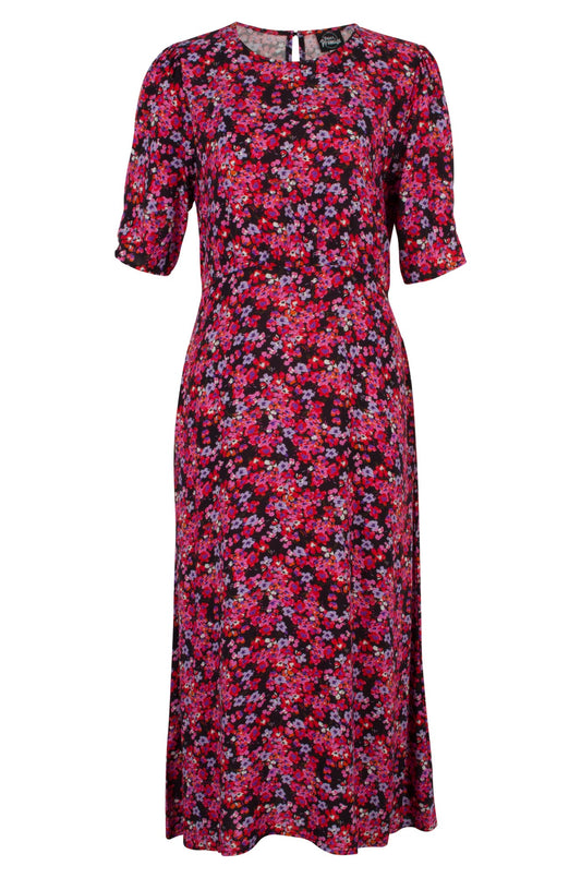 7322C1|RED BLACK DITSY