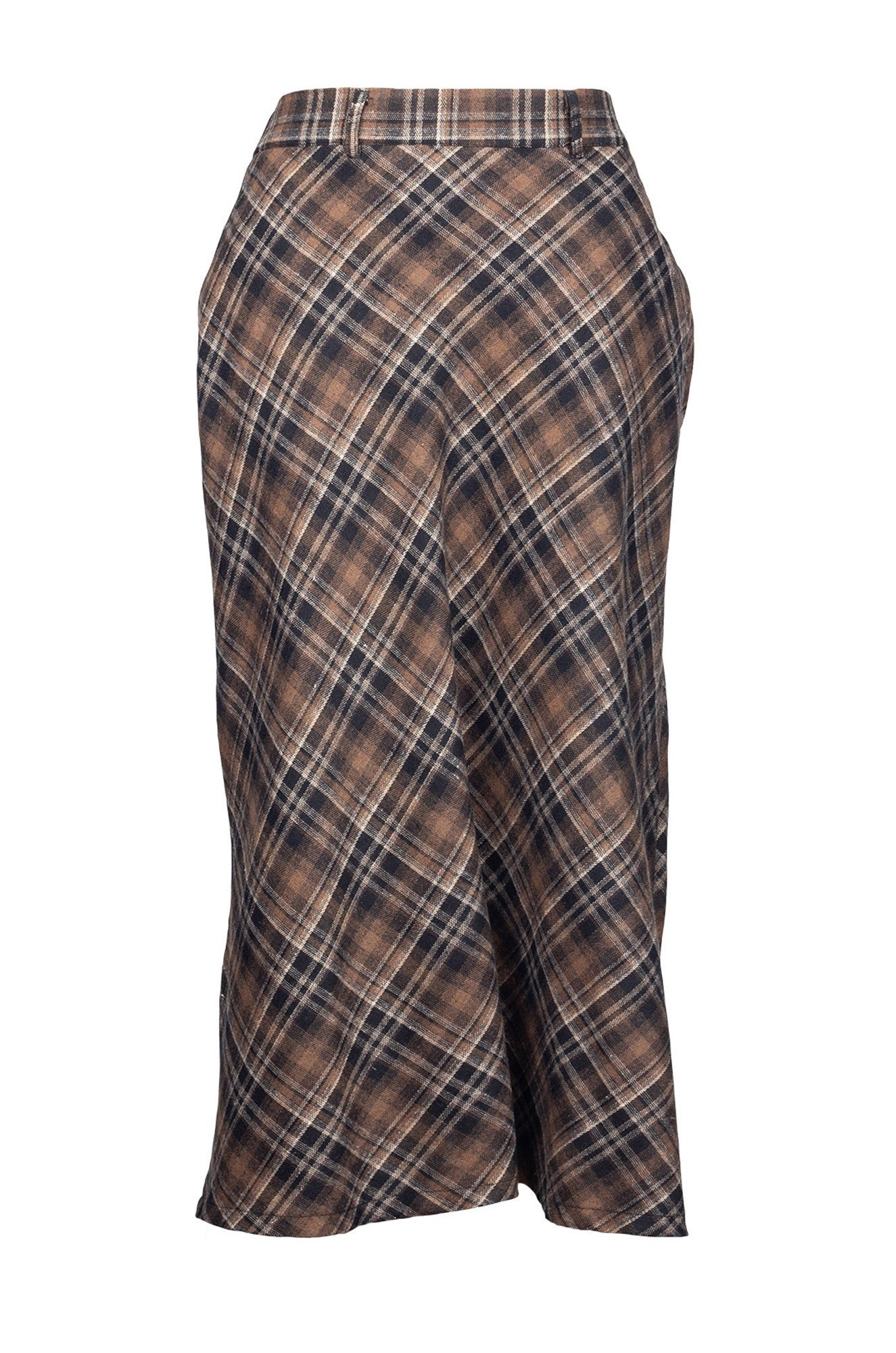 6353D1|CHOCOLATE BLACK CHECKS