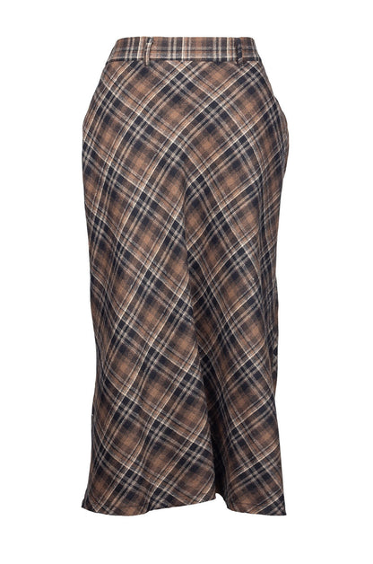 6353D1|CHOCOLATE BLACK CHECKS