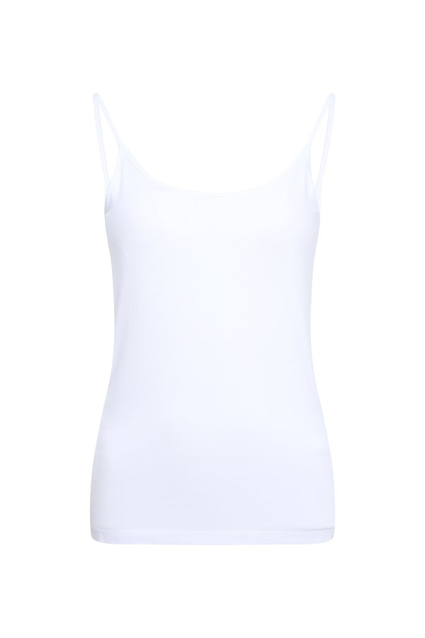 Basic Cami with adjustable straps | White | 7537WW