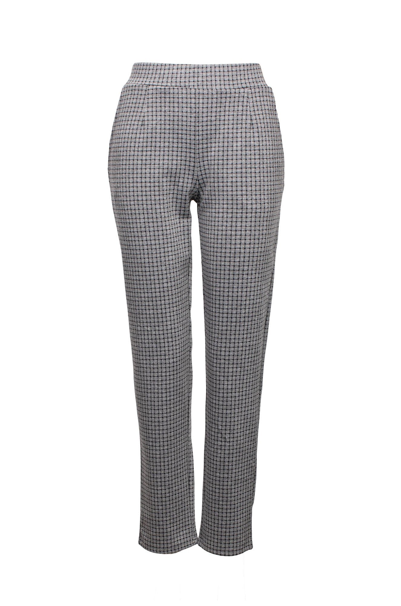 7817D1|INDIGO MINI CHECKS