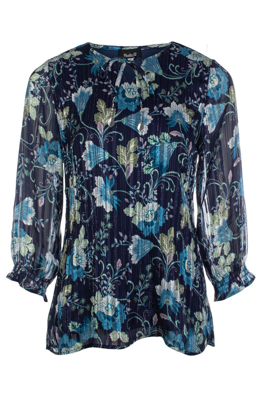 8562C1|NAVY SAGE VINES