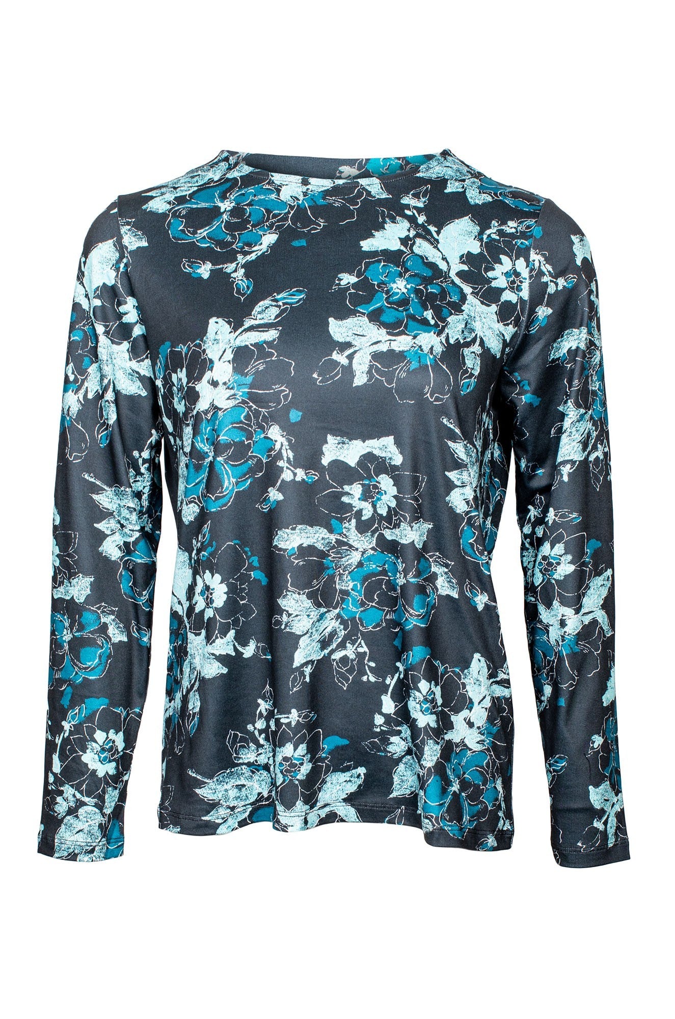 7601D1|BLACK SEAFOAM FLOWER