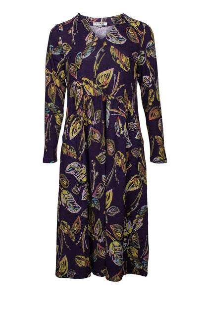 7892D1|PURPLE MULTI LEAVES