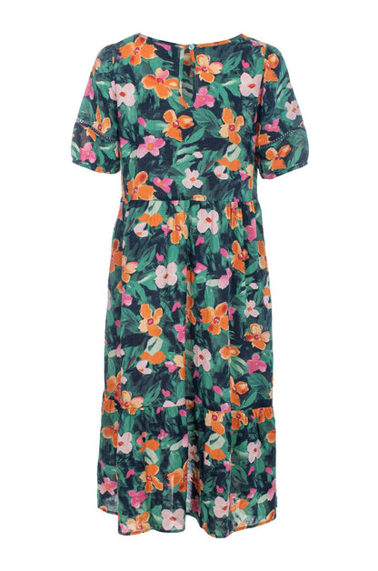 6532C1|ORANGE PINK PETALS