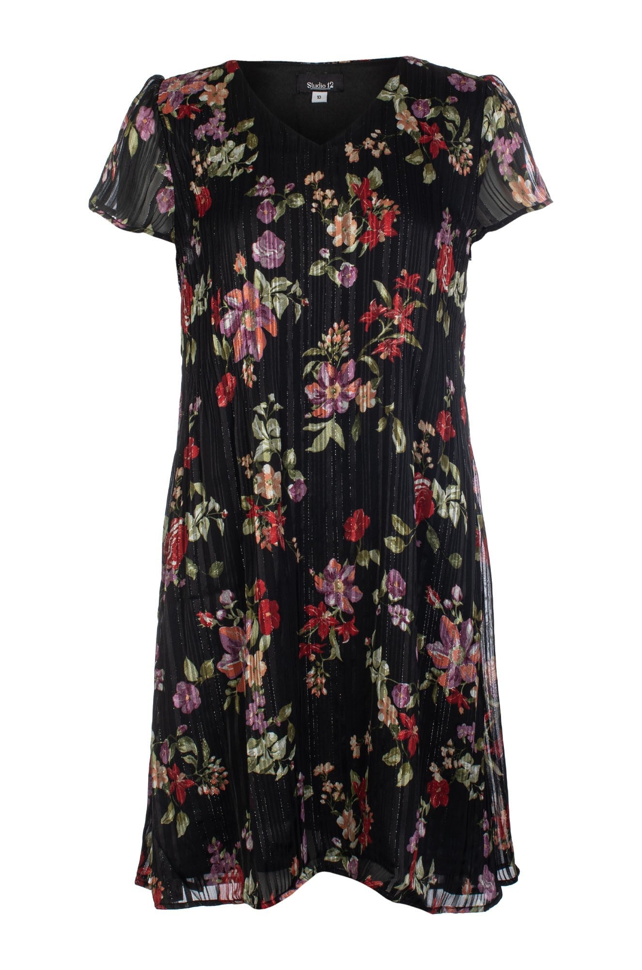 8564C1|BLACK LILAC BOUQUET