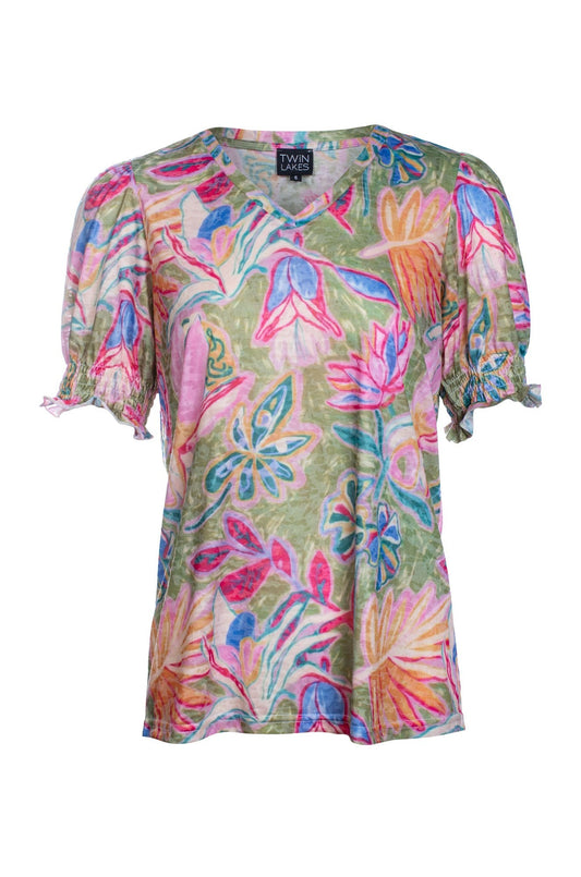 6055C1|APPLE PINK GARDEN