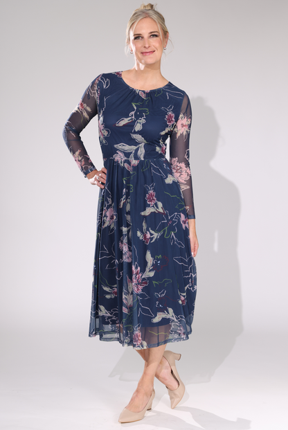 4513D1|FLORAL ROSE SKETCH