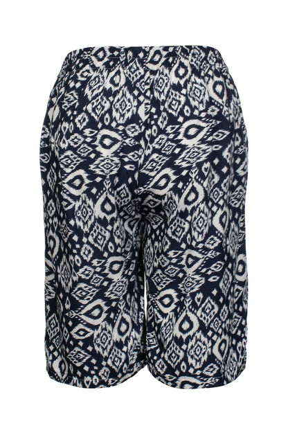 7333C1|NAVY WHITE AZTEC