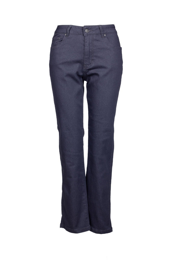 Short Coloured Denim Jeans | CHARCOAL | 6902B1