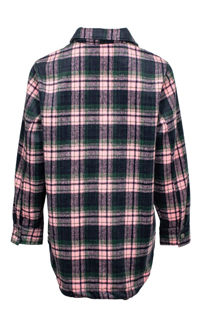 6032D1|NAVY PINK CHECKS