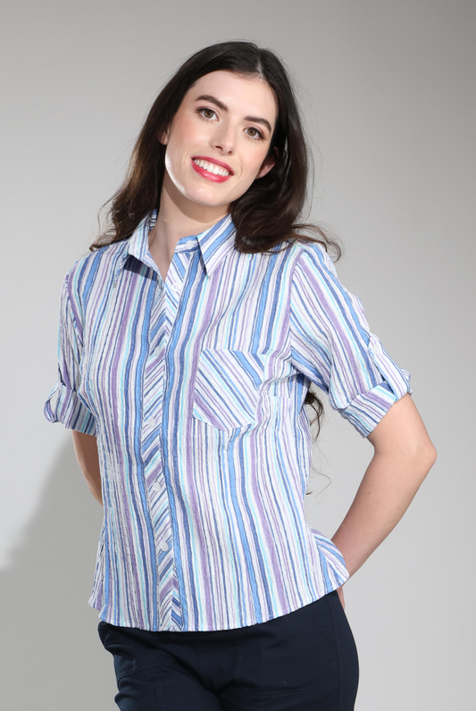 6711C1|PURPLE/LILAC STRIPE