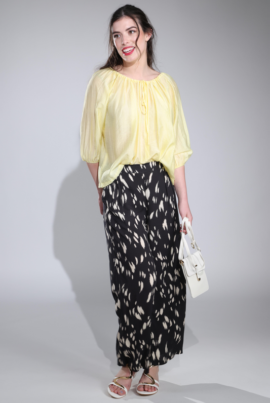 7335C1|BLK TAUPE BRUSHSTROKE