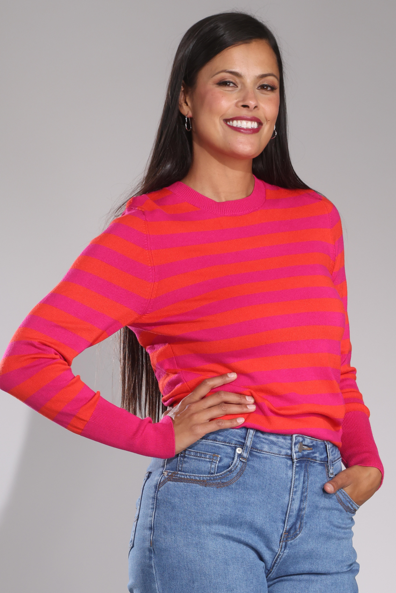 0015B1|HOT PINK/ORANGE
