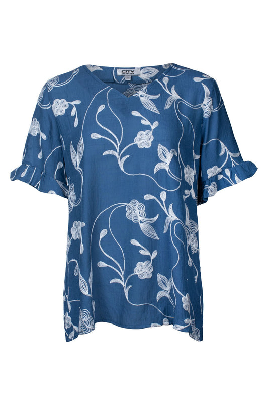 7191C1|INDIGO/IVORY