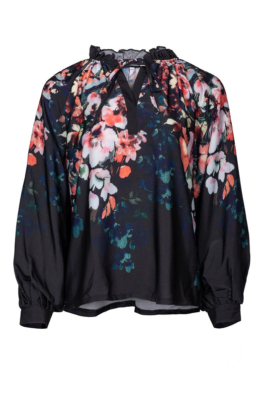 4641D1|PINK BLACK BOUQUET