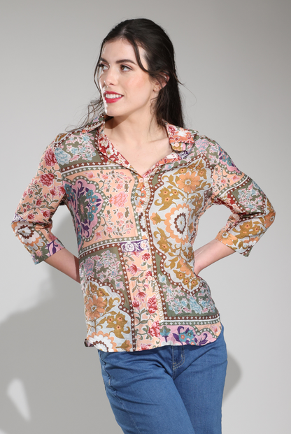 4661C1|ROSE SAGE PATCHWORK