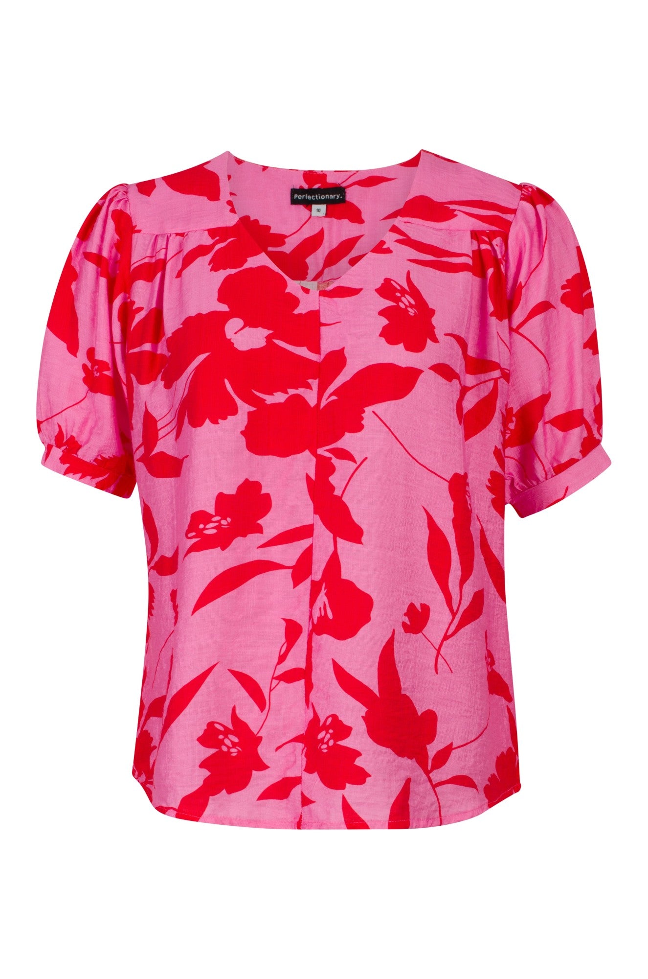 7661C1|PINK RED FLOWER