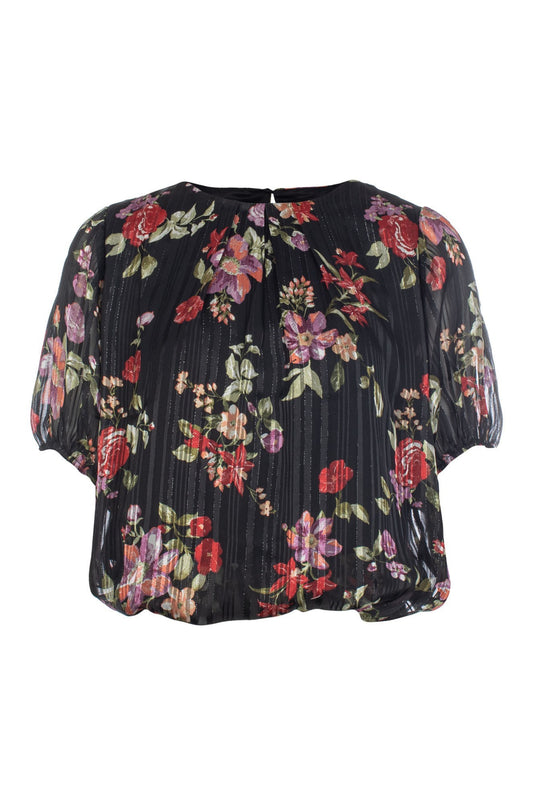 8561C1|BLACK LILAC BOUQUET