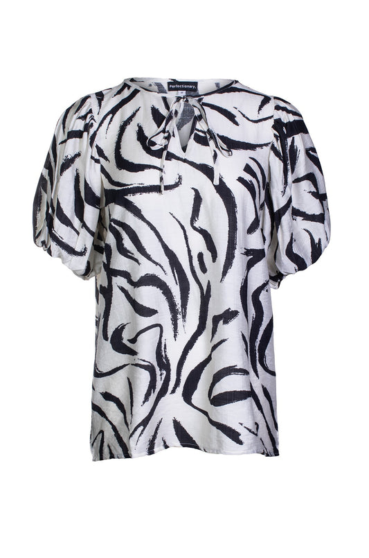 7663C1|BLACK IVORY ABSTRACT