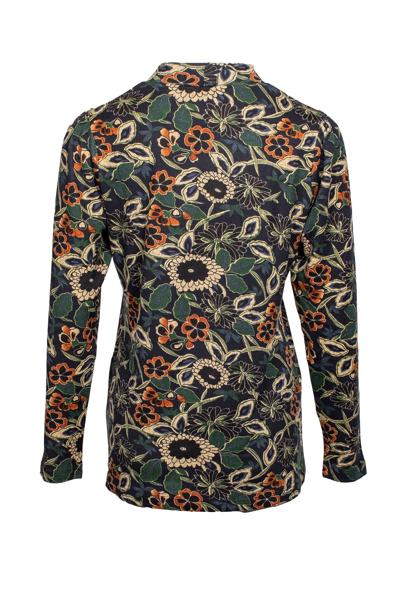 7902D1|NAVY SAND FLOWER