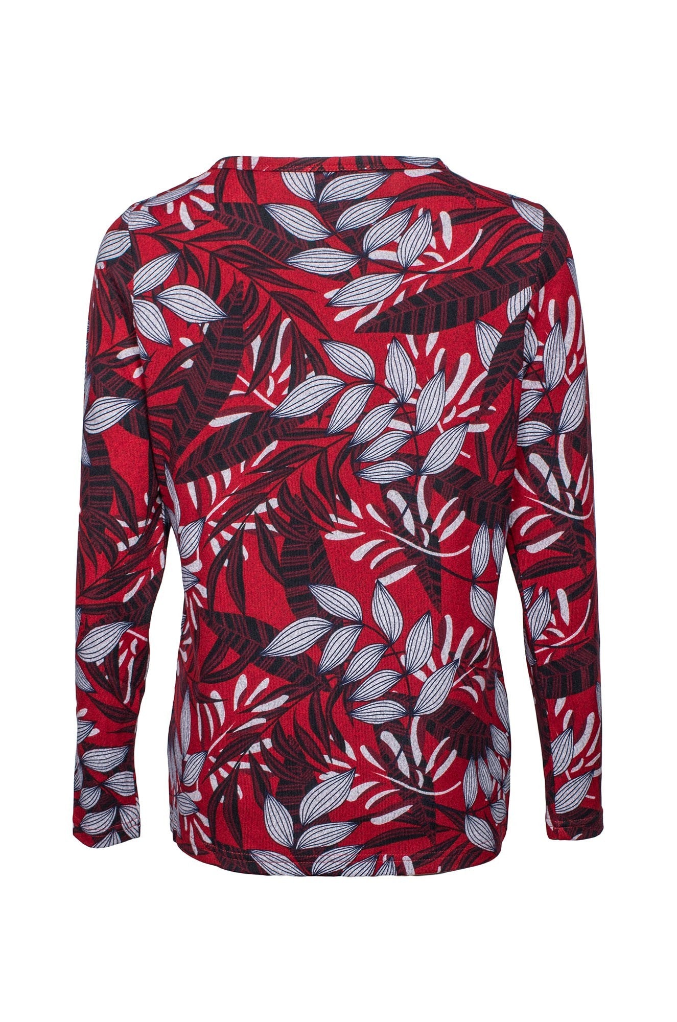 7891D1|RED BLACK LEAVES
