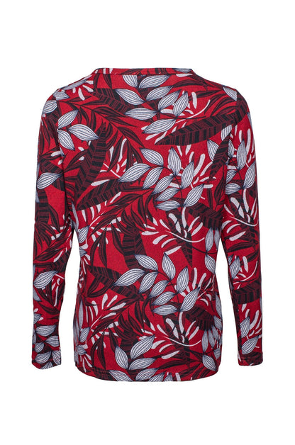 7891D1|RED BLACK LEAVES