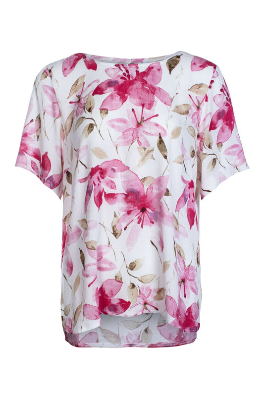 3382C1|PINK OLIVE HIBISCUS