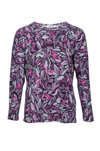 7891D1|CERISE BLACK LEAVES