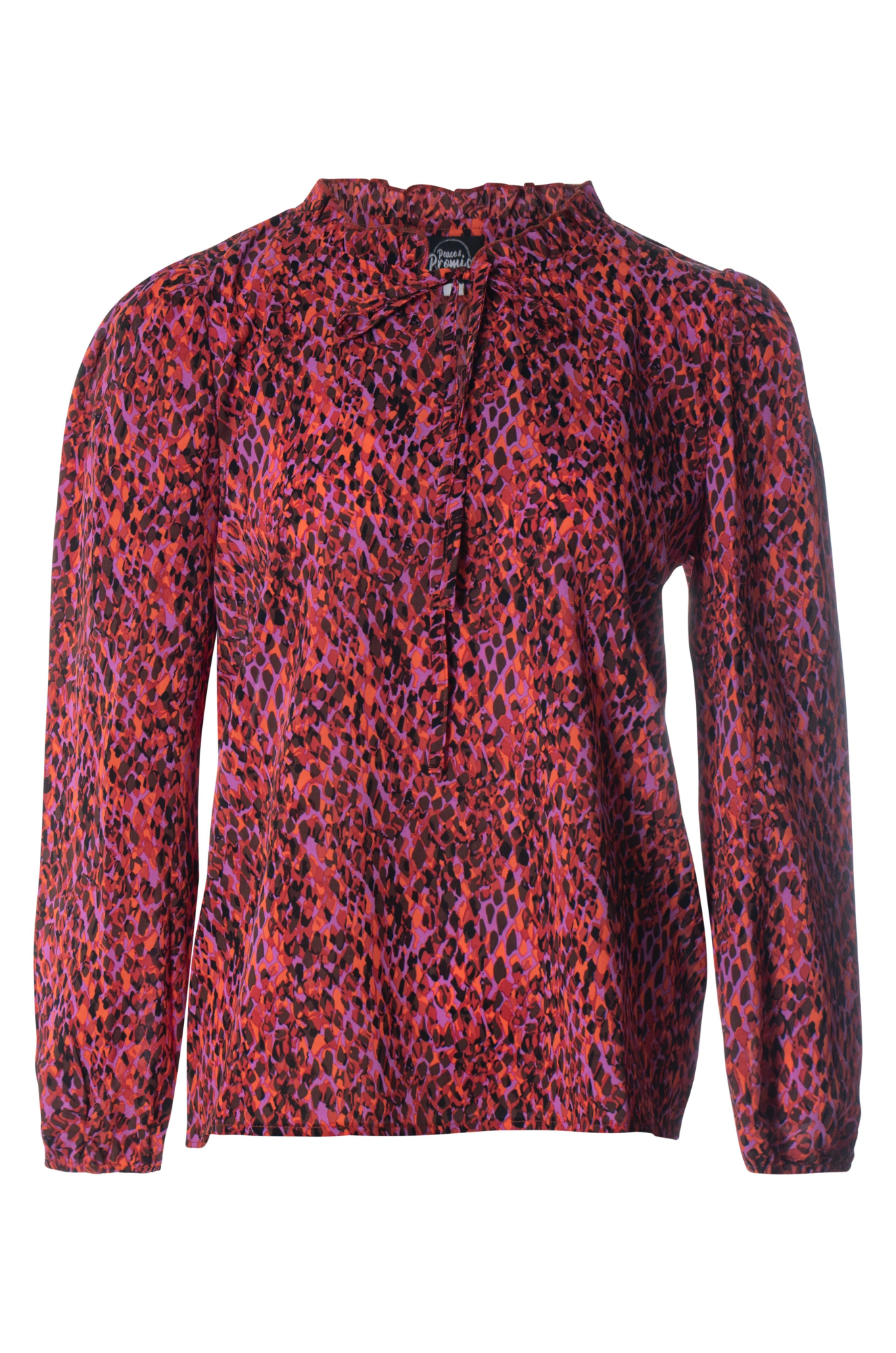 7120BR|ORANGE PINK ANIMAL