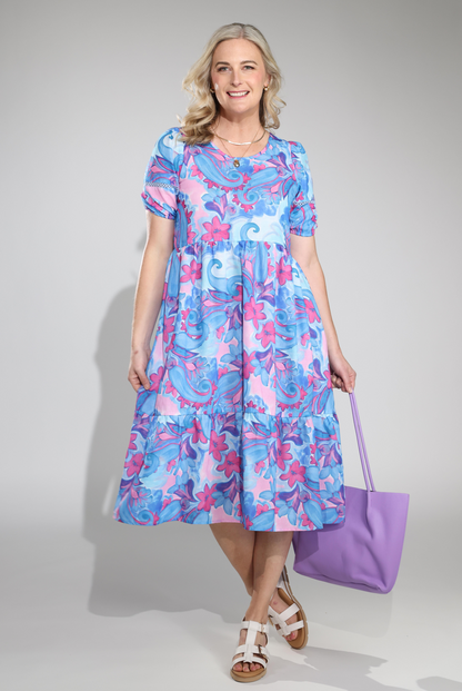 7383C1|BLUE CERISE SWIRL
