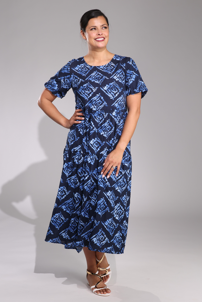 6542C1|BLUE BLACK GEO