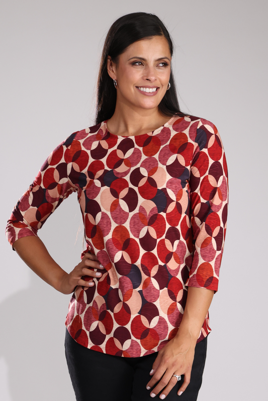 7404B1|RED BERRY CIRCLE