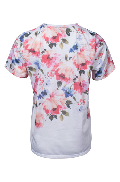 7201C1|CORAL INDIGO FLOWER