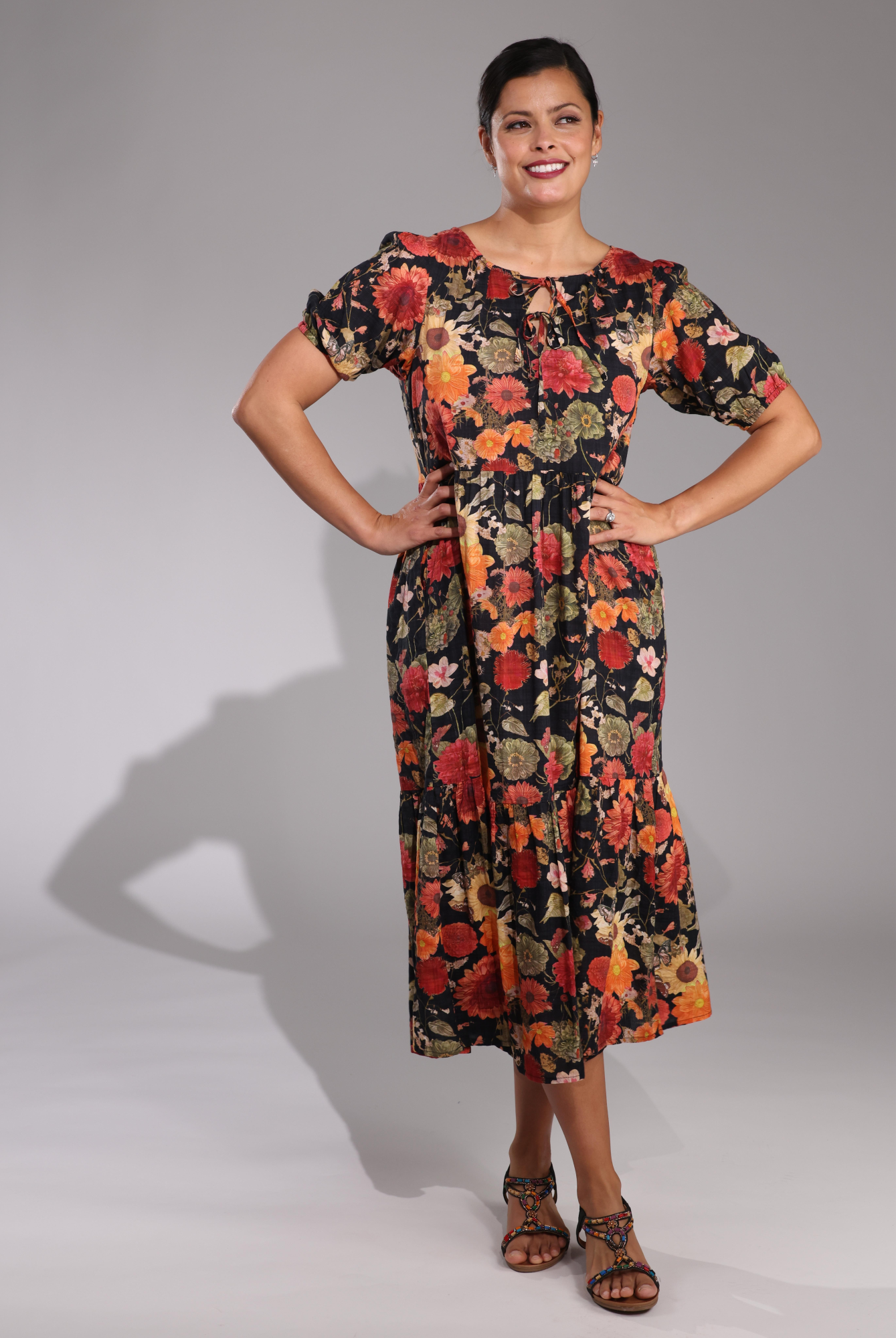 6537C1|SUNSET BLACK GARDEN