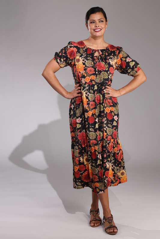 6537C1|SUNSET BLACK GARDEN