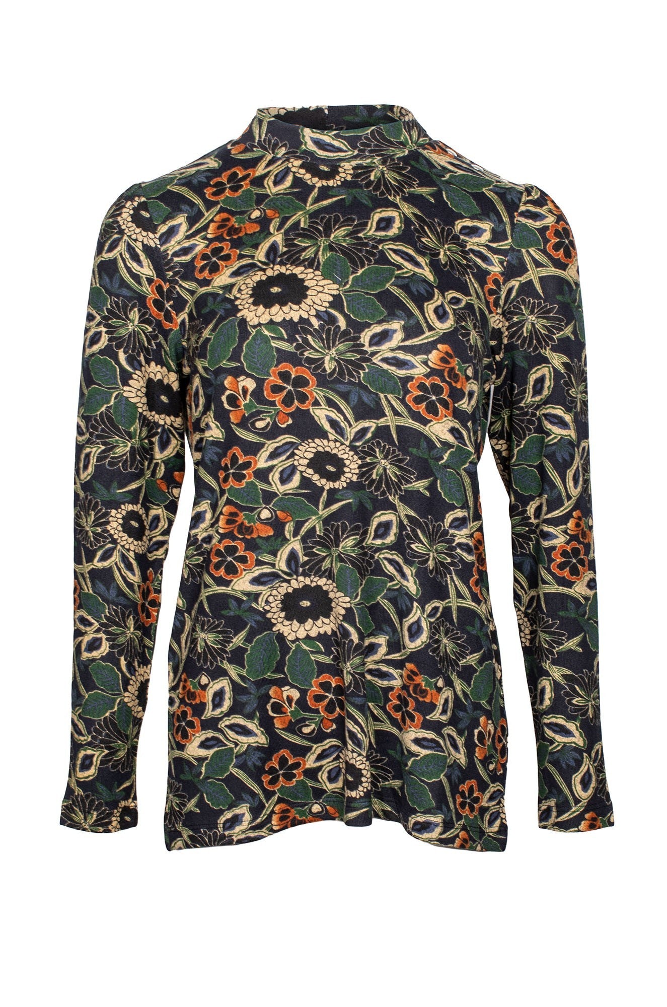 7902D1|NAVY SAND FLOWER