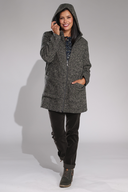 8014B1|NAVY OLIVE TWILL