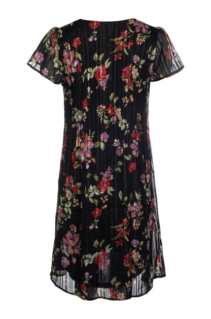 8564C1|BLACK LILAC BOUQUET