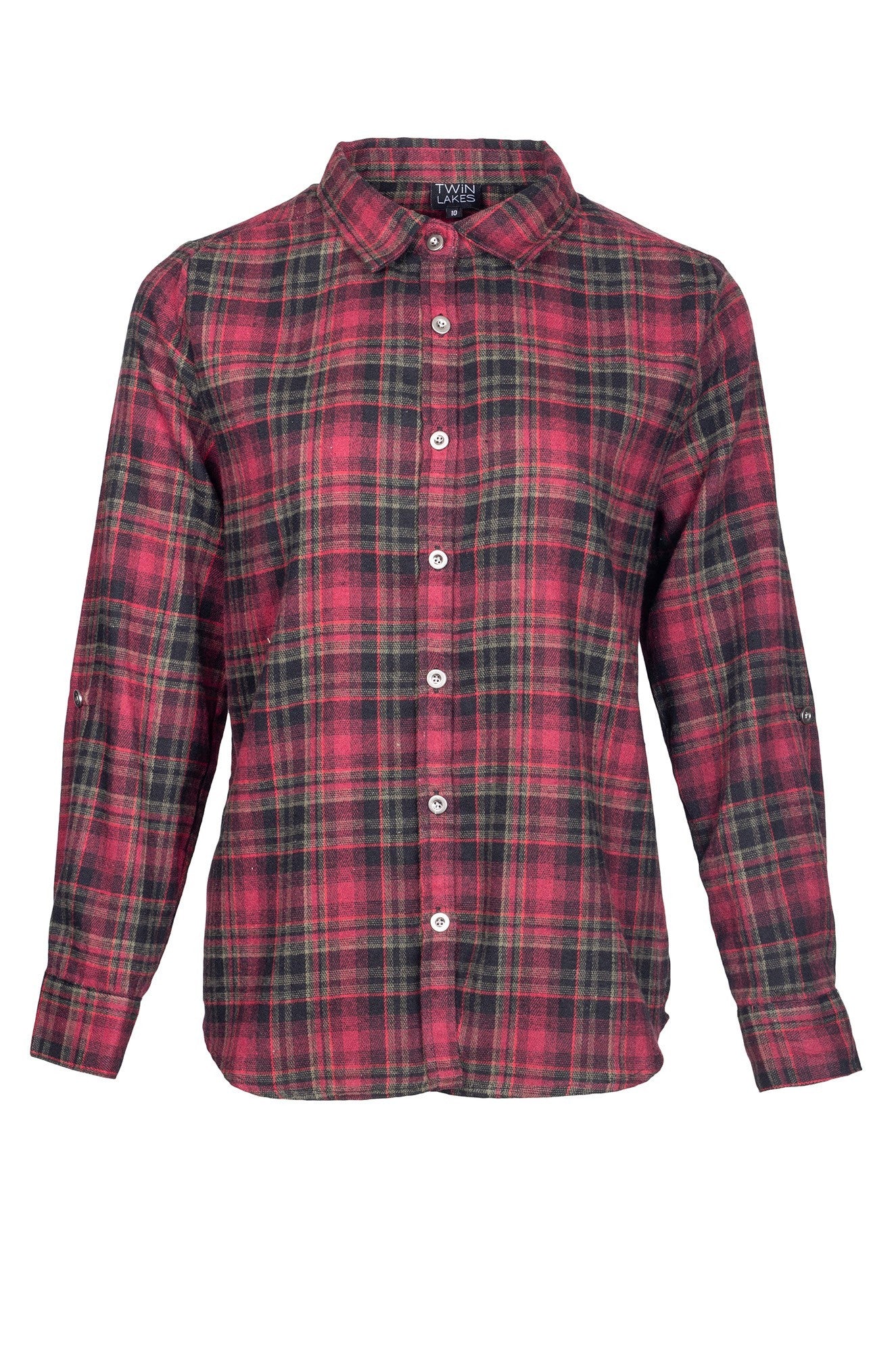 6351D1|BERRY BLACK CHECKS