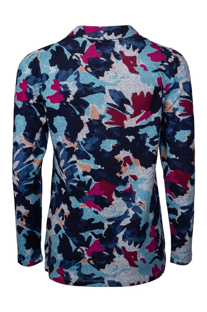 7902B1|BLUES PINK FLORAL