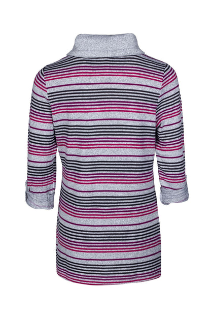 7913B1|PURPLE SILVER STRIPES