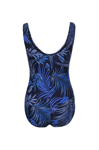 0703C1|INDIGO NAVY FERN
