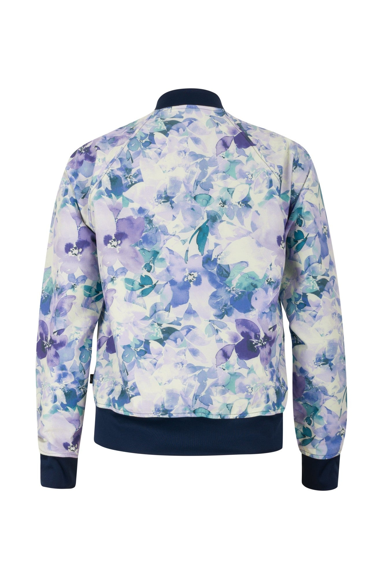 0804B1|BLUE SEASCAPE FLORAL