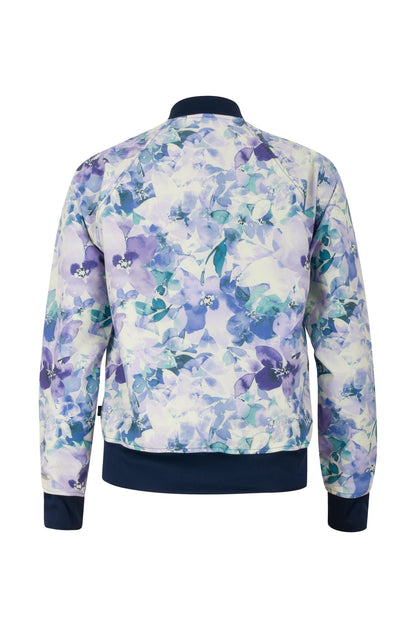 0804B1|BLUE SEASCAPE FLORAL