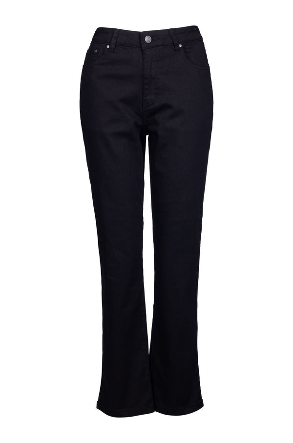 Short Coloured Denim Jeans | Black | 6902B1