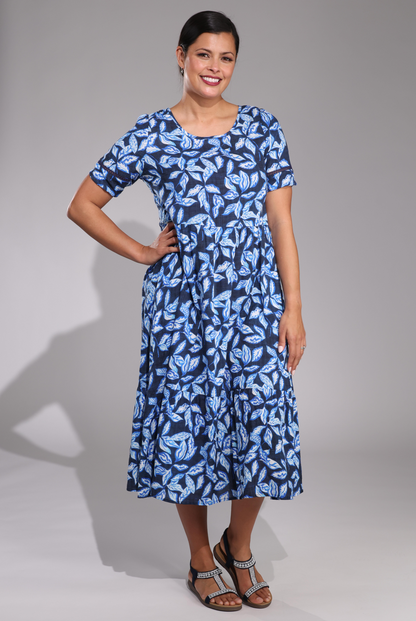 6532C1|NAVY LEAVES