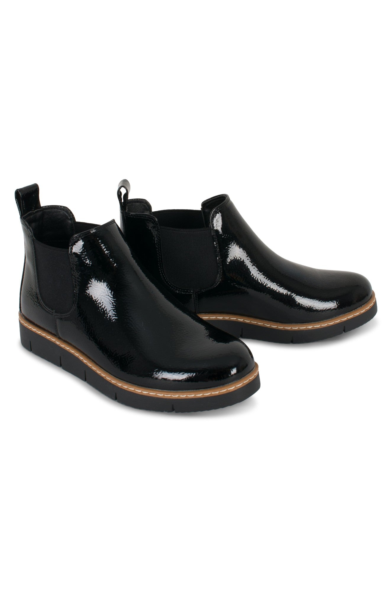 SHARON D1|BLACK PATENT