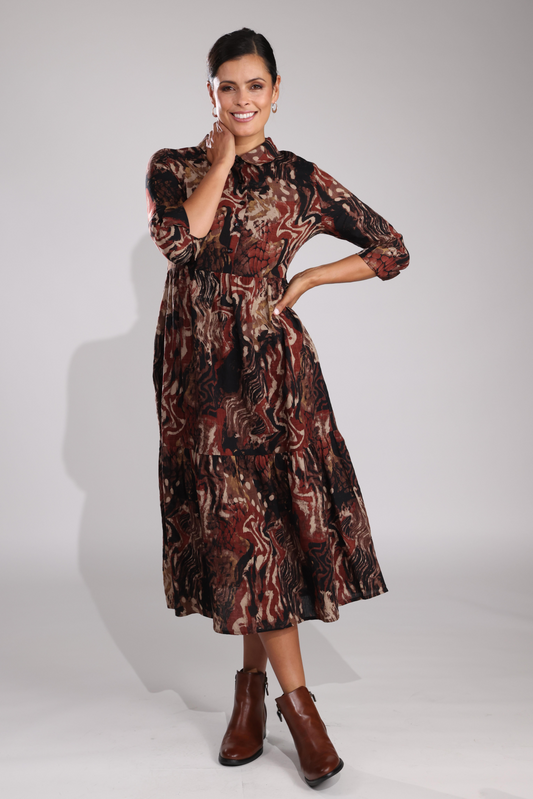 6532B1|CINNAMON BLACK ABST