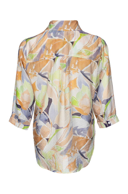 4661C1|LIME ABSTRACT LEAVES